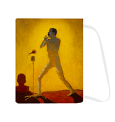 SurArt 109 Laundry Bag displayed in a contemporary home setting.